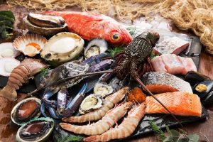 các loại hải sản biển